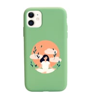 Yeşil Lansman Telefon Kılıfı Iphone 11
