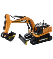 1:20 Uzaktan Kumandalı Excavator İş Makinesi Dozer Kepçe Büyük Boy 53 CM Led Işıklı