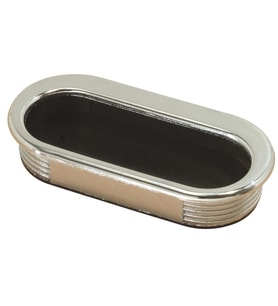 Gürçay Gömme Kulp Oval Parlak Krom (2 Adet)