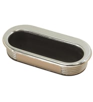 Gürçay Gömme Kulp Oval Parlak Krom (2 Adet)
