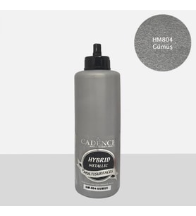 HM804 Metalik Gümüş - Multisurface 500ML (Karışık)