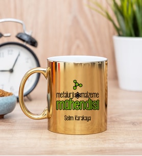 Metalurji ve Malzeme Mühendisi Gold Kupa Bardak