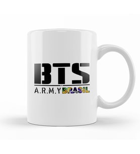 Bts Army Brasil Kupa Bardak Porselen