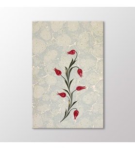 Arty Tablo Kırmızı Laleler Tablo (Karışık)