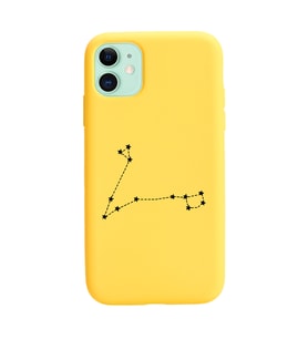 Balık Burcu (Peixes) Yıldız Haritası Tasarımlı Kılıf iPhone 11 