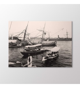 Arty Tablo Beşiktaş İskelesi, 1890 Tablo (Karışık)