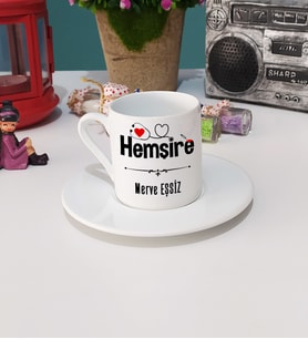Hemşire Türk Kahvesi Fincanı