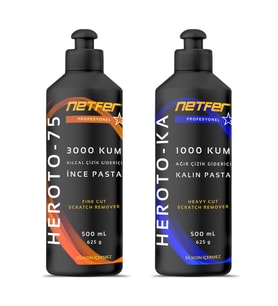 Netfer 2'li İnce Kalın Pasta Set - 2x500 mL