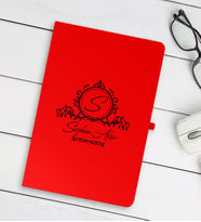 BK Gift Kişiye Özel İsimli Kırmızı Defter - 11