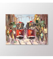 Arty Tablo Tramvay Tablo (Karışık)