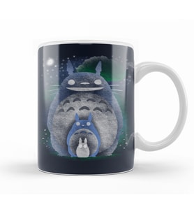 Catbus Friendly Spirit Totoro Kupa Bardak Porselen