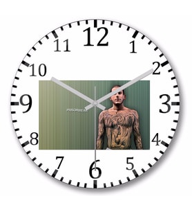 Prison Break Michael Scofield Duvar Saati Bombeli Gercek Cam