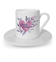 BK Gift Kişiye Özel Sevgililer Günü Temalı Türk Kahvesi Fincanı  23