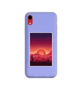 Mor Lansman Kılıf iPhone XR