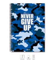 A5 Defter Kareli 200 syf Never Energy