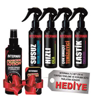 INTERWAX 4'LÜ OTO BAKIM SETİ 230 ml + (INTERWAX İKİLİ SET 200 ml HEDİYE)