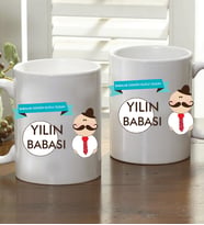 Kişiye Özel Yılın Babası Kupa Bardak