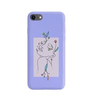 Lila Lansman Telefon Kılıfı Iphone 8