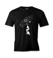 Galaksi Siyah Erkek Tshirt