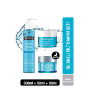Neutrogena Hydro Boost Water Gel 50 ml+Gece Kremi 50ml+Jel Temizleyici 200 ml
