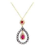 Damla Kolye 2,97 Gram 14 Ayar Altın (Sarı)