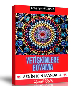Sevgiliye Mandala Boyama Kitabı (Senin İçin Mandala Kitabı)