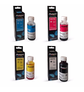 HP Officejet Pro 8600 Plus 4 Renk 1 Takım Photoink Mürekkep