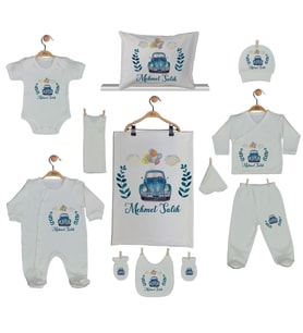 Pia Baby GL 2011 11 Parça İsme Özel Arabalı Hastane Çıkışı