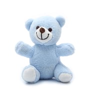 Sevimli Peluş Ayıcık Mavi Renk 30 CM