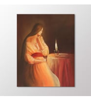 Arty Tablo Mum Işığında Tablo (Karışık)