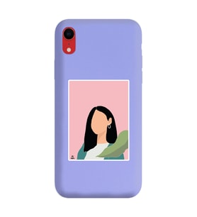 Lila Lansman Telefon Kılıfı Iphone XR