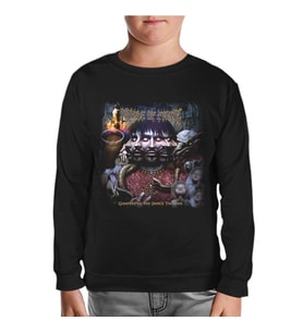 Cradle of Filth - Godspeed on the Devil's Thunder Siyah Çocuk Sweatshirt