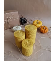 Bal mumu üçlü set.