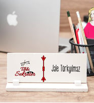 Tıbbi Sekreter Masa İsimliği