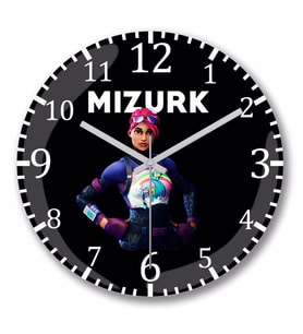 Fortnite  Mızurk Duvar Saati Bombeli Gercek Cam