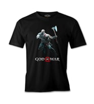 God of War - The Force Siyah Erkek Tshirt