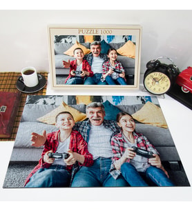 Kişiye Özel  1000 Parça Puzzle 12