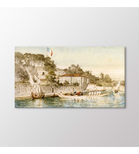 Arty Tablo Tarabyada Fransız Sarayı Tablo (Karışık)