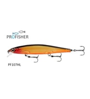 PROFISHER 3 Kanca Sahte Yem Yavaş Çökme 13 gr 11 cm Sunset