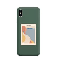 Koyu Yeşil Lansman Kılıf iPhone XS