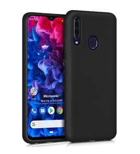 Microsonic Matte Silicone General Mobile GM 20 Pro Kılıf Siyah