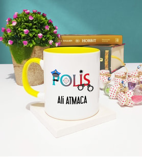 Polis Kupa Bardak Sarı