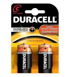 Duracell Alkaline C Orta Pil 2li