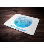 Kişiye Özel Astrolog 2 Tasarımlı Mouse Pad (Renksiz)