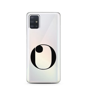 Samsung A51 Harf Tasarımlı Telefon Kılıfı O-Harfi 