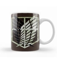 Attack On  Titan Scoutıng Legıon Kupa Bardak Porselen