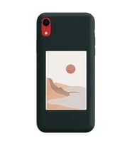 Siyah Lansman Telefon Kılıfı Iphone XR