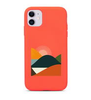 Turuncu Lansman Kılıf iPhone 11