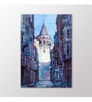 Arty Tablo Suluboya, Galata Kulesi Tablo (Karışık)