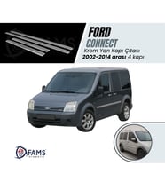 Ford Connect Krom Yan Kapı Çıtası 4 Kapı 2002-2014 P. Çelik